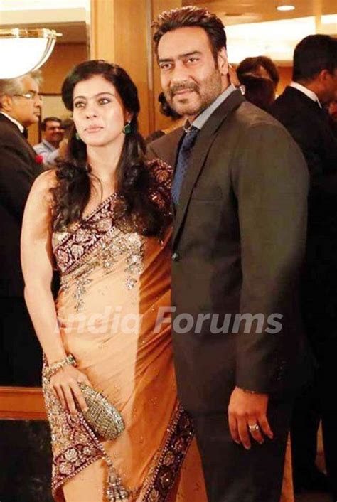 Kajol With Her Husband Ajay Devgan Media