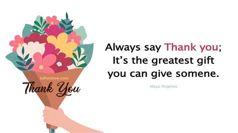 How To Say Thank You It Means A Lot