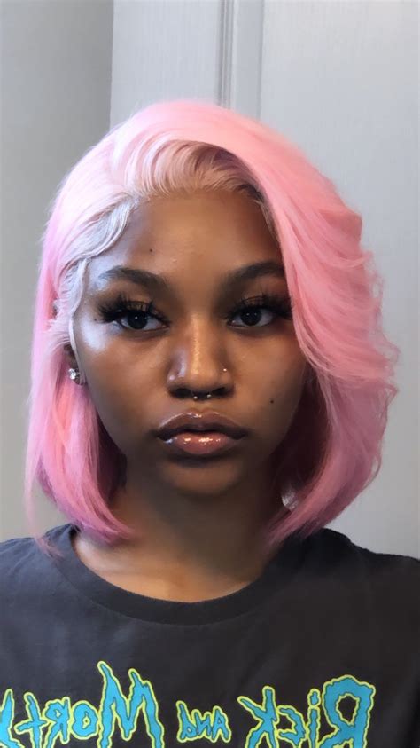 Pinky Girl 💕💓💖💞 On Twitter Pretty Black Girls Pinky Girls Hair Styles