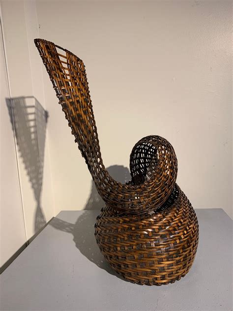 The ren brown collection gallery specializes in contemporary japanese prints, offering the largest selection in california. Contemporary Japanese Bamboo Basketry Sculpture Attributed ...