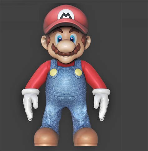 Mario Bros 3d Model 3d Printable Cgtrader