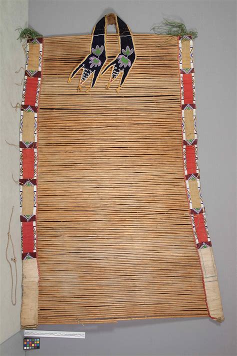 Kiowa Backrest Before 1890 Collected By Mooney Nmnh Ac Native