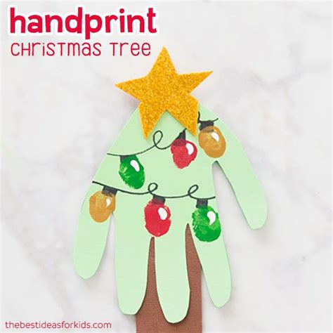 Create handprint christmas cards with this kids. Handprint Christmas Card - Handprint Christmas Tree Card | Handprint christmas, Handprint ...