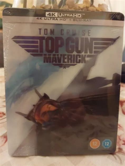 Hmv Exclusive Top Gun Maverick 4k Uhd Blu Ray Lenticular Steelbook