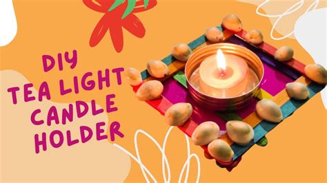 Easy Diy Tea Light Candle Holder Quickly In 10 Minutes From Amazon