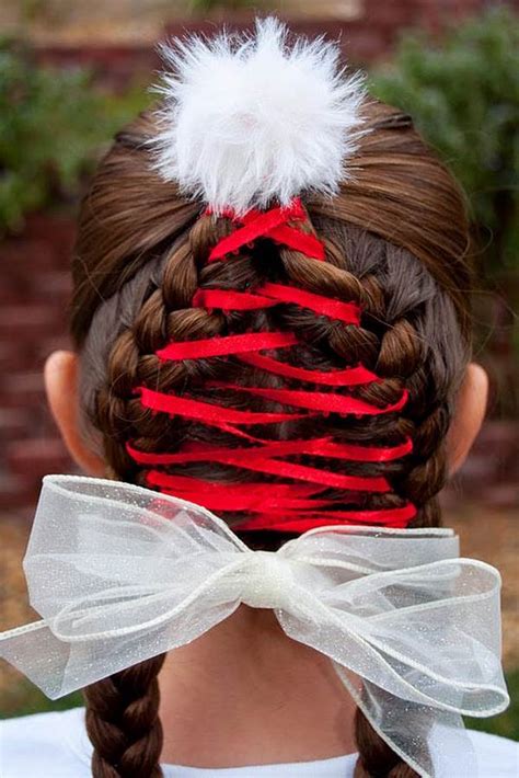 17 Christmas Hairstyles For Girls Yanalhubert