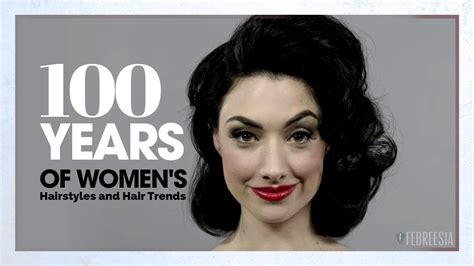 Years Of Women S Hairstyles And Hair Trends Youtube
