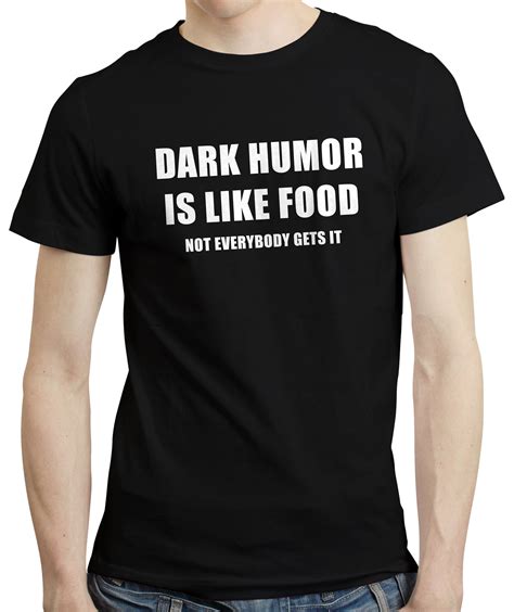 Dark Humor Is Like Food Funny Sarcastic Grumpy Quote Dark Etsy Uk