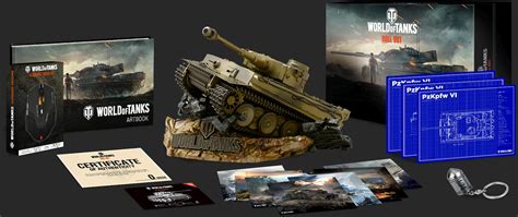 We offer various special gift packages, which include premium tanks as well as handsome amounts of gold. The World of Tanks Limited Edition Collector's Box ...