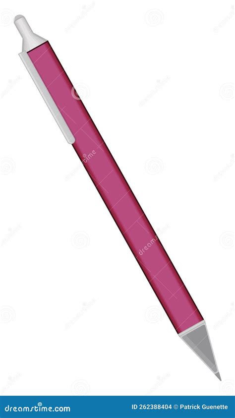 Pink Pencil Icon Stock Vector Illustration Of Pink 262388404