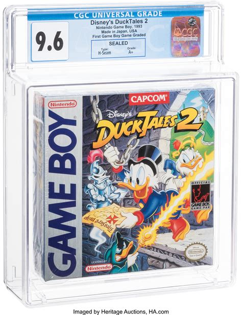 Disneys Ducktales 2 Cgc 96 A Sealed Game Boy Capcom 1993 Lot