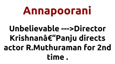 Annapoorani 1978 Movie IMDB Rating Review Complete Report Story
