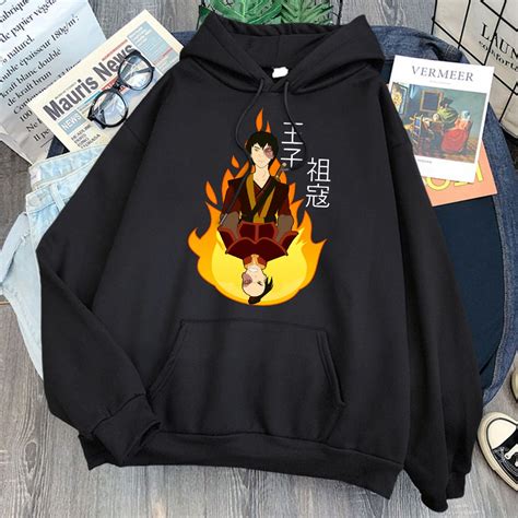 Avatar Hoodie Avatar The Last Airbender Zuko Art Print Outdoor Hoodie