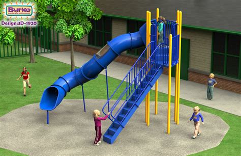 Commercial Playground Slide Free Standing Slides Playground Slide