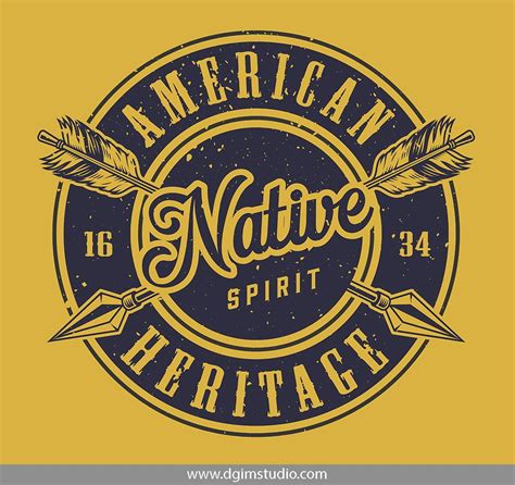 Native American Indian Designs Set American Logo Graphic Design Logo