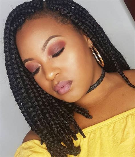 These hairstyles and haircuts for girls are unique and beautiful. 14 Dashing Box Braids Bob Hairstyles for Women | New ...