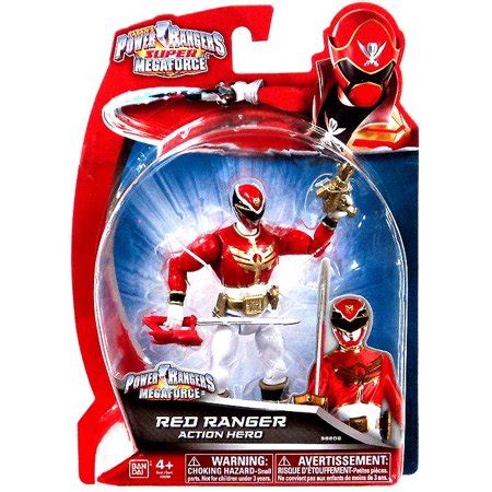 Power Rangers Super Megaforce Megaforce Red Ranger Action ...