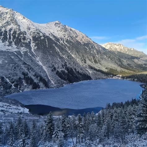 Tatry Zimą Morskie Oko Zamarza Zobaczcie Zachwycające Zdjęcia Jeziora Tpn Wydał Ostrzeżenie