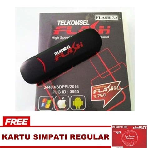 Cara setting apn modem telkomsel flash 4g lte pakai kartu simpati atau as. Telkomsel Flash USB Modem 7.2Mbps Unlock All GSM Hitam ...