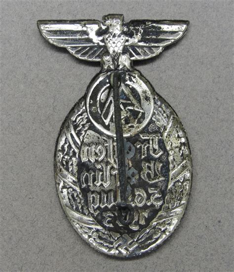 1933 SA Treffen Berlin Badge - Original German Militaria