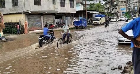 Hatigaon Sijubari Road Submerged Underwater For Many Days In Guwahati
