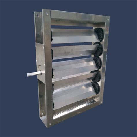 Damper For Air Flow Regulation For Hvac And Air Conditioning Systems