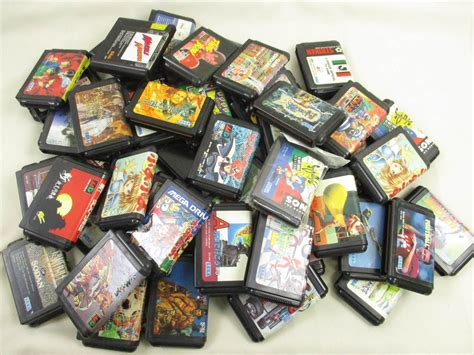 Wholesale Mega Drive Lot Of 50 Sega Genesis Video Game Cartridge