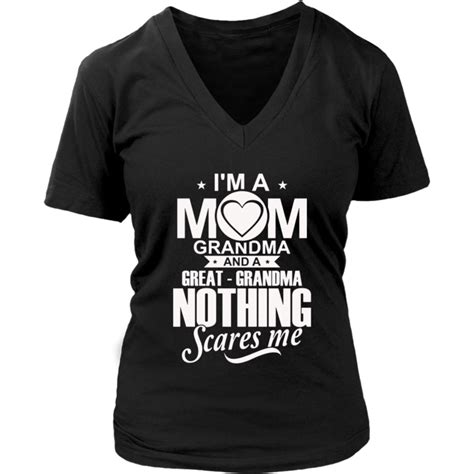 I'm A Mom Grandma Great Grandma Shirt | Grandma shirts ...
