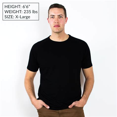 Tallslim Tees Original Crew Neck Short Sleeve Tee For Tall Men