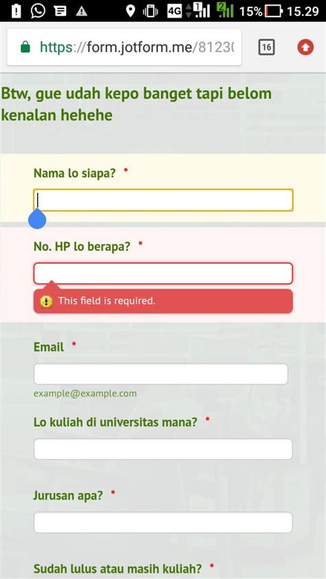 Uniknya Cara Pengisian CV saat Melamar Kerja di GOJEK ...