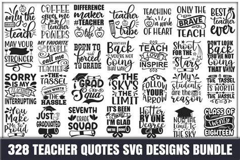 Funny Teacher Quotes Svg Bundle Artofit