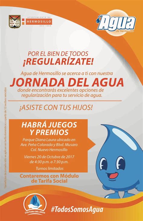 Invita Agua De Hermosillo A Su Próxima Jornada De Regularización Al