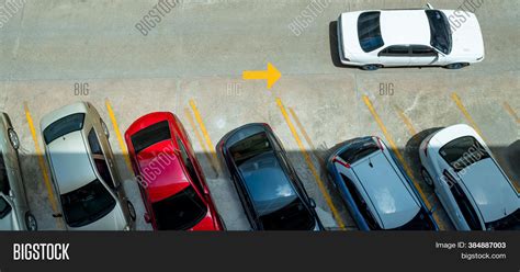 Top View Car Parked Image And Photo Free Trial Bigstock