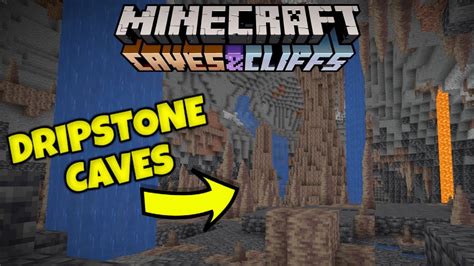 How To Easily Find Dripstone Cave Biomes In Minecraft 118 Java