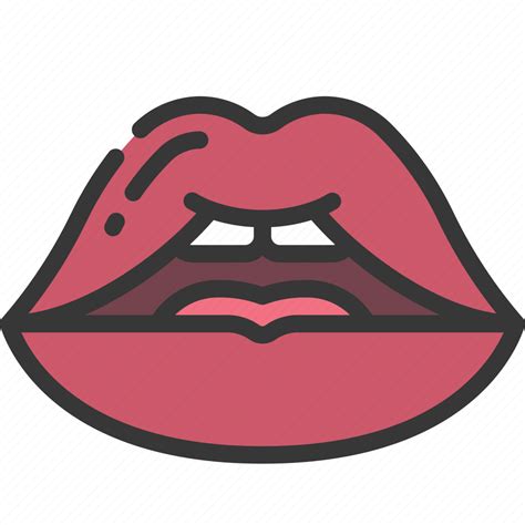 Pursed Lips Loving Passion Kiss Icon Download On Iconfinder