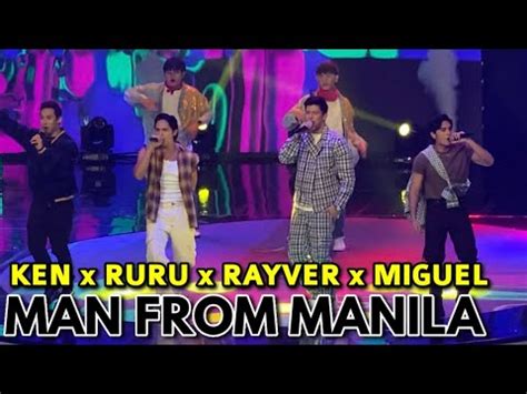 Opening Kapuso Leading Men Sings Man From Manila Live All Out