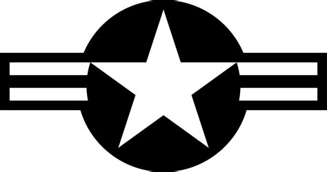 Seeking for free lakers logo png images? File:Roundel of the USAF (black and white).svg - Wikimedia ...