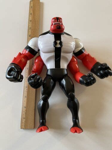 Ben 10 Giant 10 Four Arms Articulated Action Figure Cartoon Network