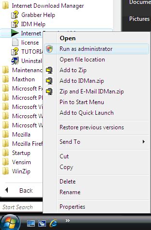 Run internet download manager (idm) from your start menu. Keyword Internet Download Manger Registation : Internet ...