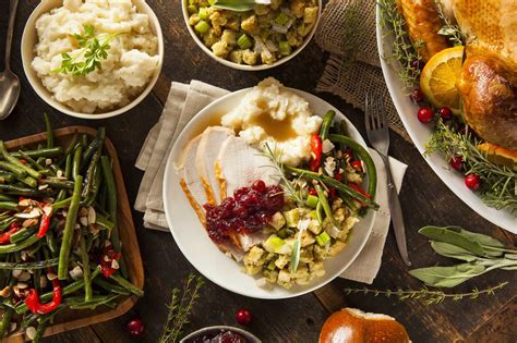 Repas Thanksgiving Recette Dîner Thanksgiving Menu Fête Nationale