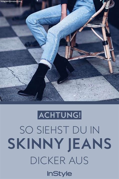 Vorsicht Diese Styling Fehler Lassen Dich In Skinny Jeans Dicker Wirken Skinny Jeans Sexy Jeans