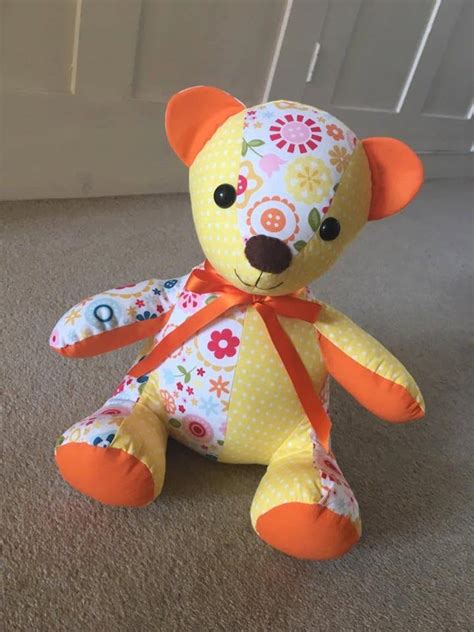 Find the best selling sewing patterns & instructional media on ebay. Melody MEMORY BEAR Keepsake Toy Instant Download Sewing ...