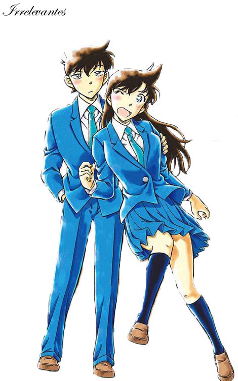 Render Shinran Shinichi Kudo And Ran Mouri By Irrelevantes On Deviantart