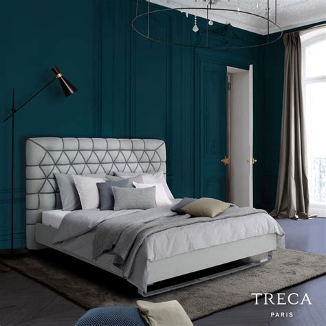 Hochwertiger italienischer baumwollsamt, weich, vielseitig und strapazierfähig), bestehend aus: Treca Paris Betten, luxuriöses schlafen. Drifte Wohnform