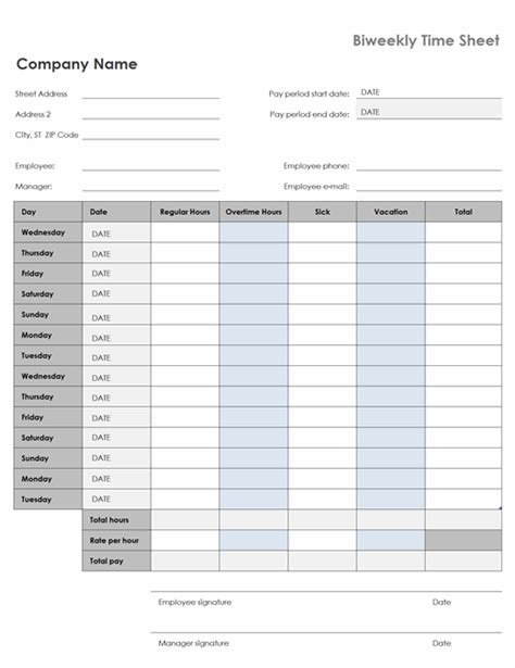 Sharepoint Timesheet Template Collection