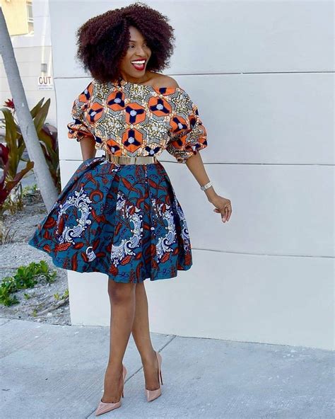 Fabulous Afro American Get Up Inspiration For African Girls Ankara