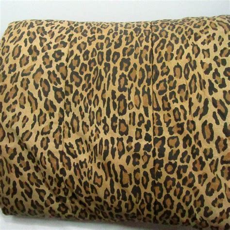 Ralph Lauren Aragon Leopard Print Fullqueen Comforter Really Nice
