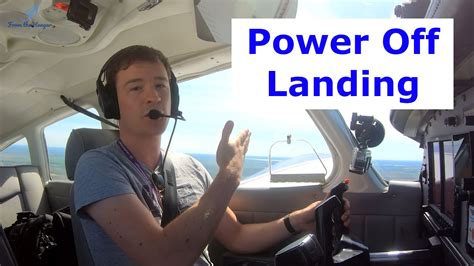 Power Off Landing Emergency Landing Part 2 Online Flying Lesson In A