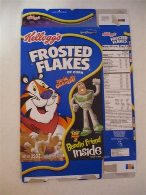 Kelloggs Frosted Flakes Cereal Disney Pixar Toy Story 2 Bendin Friend