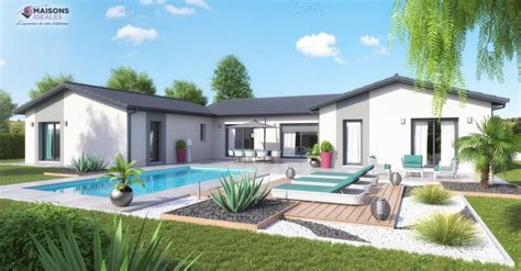 Maisons Plain Pied Contemporaine M Maisons Id Ales